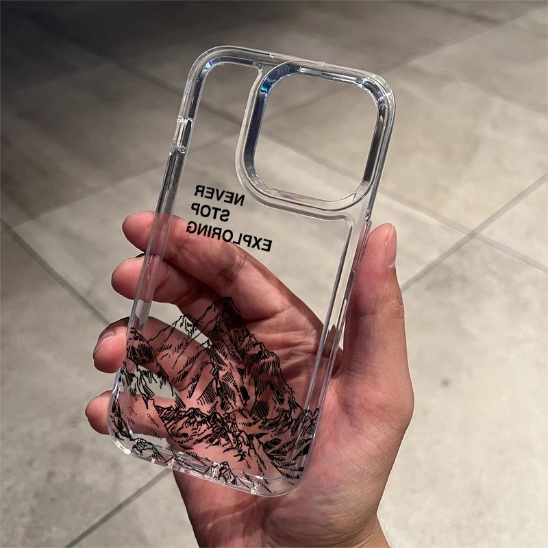 Apple Iphone 15 - Funda Transparente Suave con Diseño de