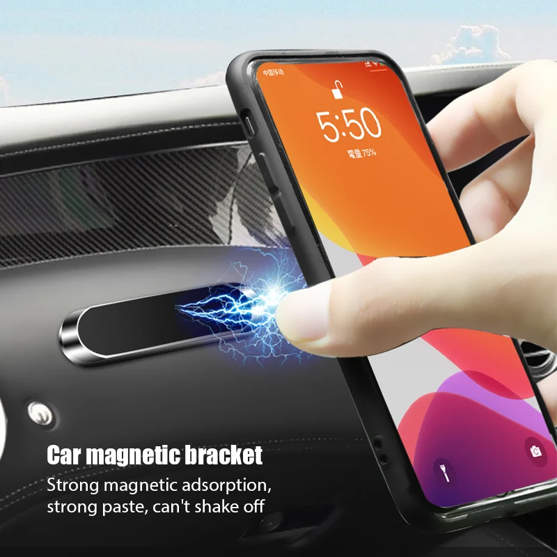 Phone Accessories Useful - Soporte magnético para teléfono de coche,